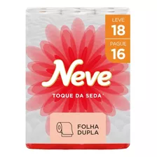 Papel Higiênico Toque De Seda Leve 18 Pague 16 Neve