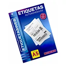 Etiquetas Autoadhesivas A5 Para Envios De Mercado Libre