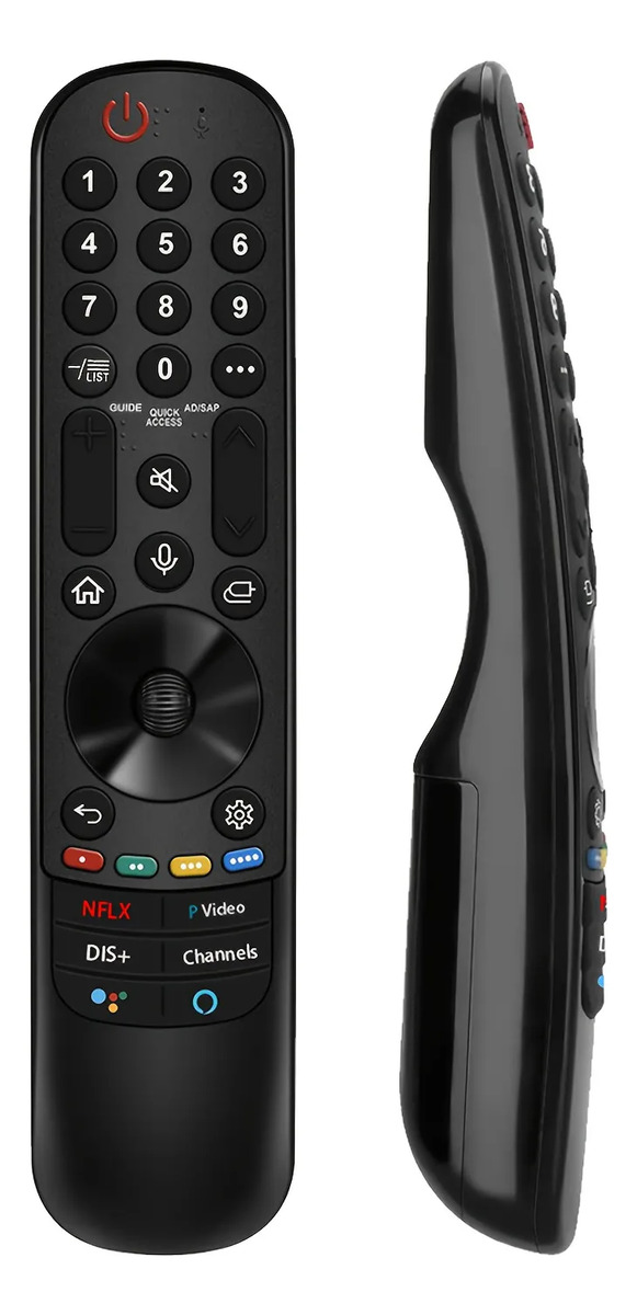 Control Remoto Magic Para Tv LG Negro