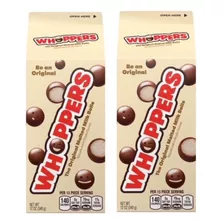 Whoppers Chocolate Malted Milk Balls Dulces 2 Botes 