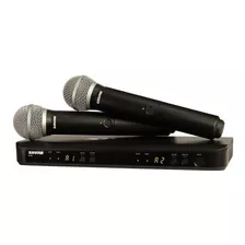 Sistema Inalambrico Doble Shure Blx288/pg58 + Envío Express