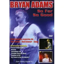 Dvd - Bryan Adams - So Far So Good (lacrado)