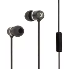 Kicker Eb92mb Phenom Talk Micro Fit Auriculares Negro