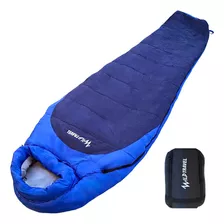 Saco De Dormir Momia Extremo Doble Wild Travel-20°+10° 2000g