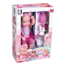 Boneca Bebê Bailarina Love Born - Cotiplas