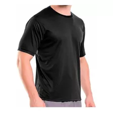 Camiseta Masculina Dry Plus Size Até G5 Corrida Academia