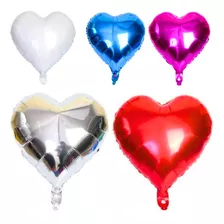 Bexiga Balões Namorados Coração 45cm Vermelho - 20 Unid