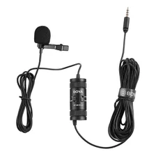 Micrófono Boya By-m1 Pro Condensador Omnidireccional Negro
