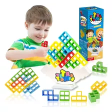 Tetra Tower Game Stacking Blocks Empilhe Blocos De 48 Pcs