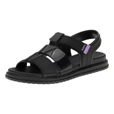 Sandália Papete Feminina Zaxy Confortavel C/ Velcro Original