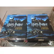 Box Blu-ray Harry Potter Com 8 Filmes Coleção Completa Novo