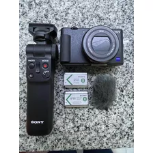 Sony Zv-1 Impecable, Igual A Nueva! Con Trípode Y 2 Baterias