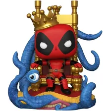 Pop Deluxe Marvel Heroes, El Rey Deadpool, En El Trono