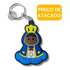 Kit 50 Chaveiro Infantil Nossa Senhora Aparecida Atacado