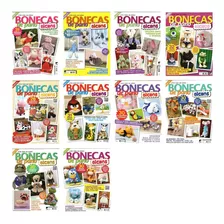 Kit 10 Revistas Bonecas De Pano Bichos Lote 5 