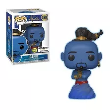 Funko Pop Figura Aladdin Genie 539 Glows Amazon Exclus #1990