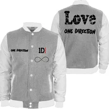 Casaco Moletom One Direction College Blusa Moleton Boys