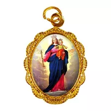 Medalha De Alumínio - Nossa Senhora Auxiliadora 50 Un
