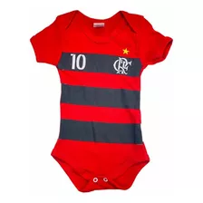 Body Bebe Flamengo Mesversario Futebol Time Menino Oficial