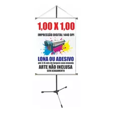 Banner Completo 1,5m X 1m (arte Cliente)