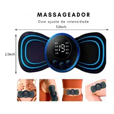 Massageador Elétrico Portátil Dores Corpo Massagem Terapia