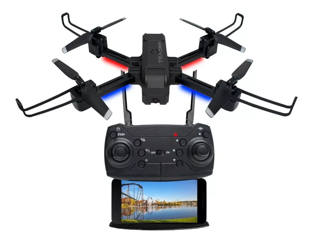 Drone Libercam Drones Gret-43 Con Dual Cámara Hd Negro 2.4ghz 1 Batería