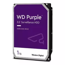 Disco Rígido Western Digital Wd Purple Wd10purx 1tb Roxo Dvr