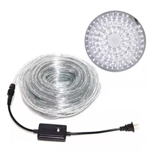 Manguera Rollo Tira Led 10 Mts Luz Blanca Fría + Controlador