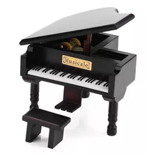 Caixa De Música De Piano Em Forma De Grande Banquinho Arbori