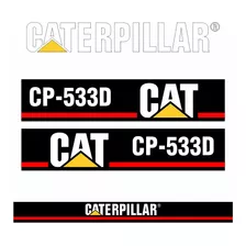 Kit De Adesivo Para Caterpillar Cp-533d