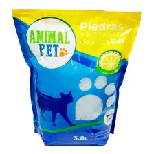 Piedras Sanitarias Silica Gel Limon Animal Pet X 3.8 Lts