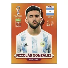 Figurita Mundial Qatar 2022 Panini # Arg17- Nicolás González