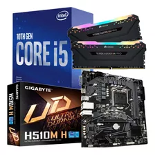 Combo Actualizacion Pc Intel I5 11400 16gb Rgb + Mother H510