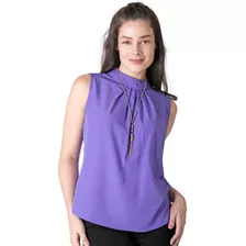 Blusa Mujer Lila Stfashion 64104636