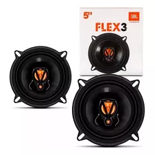 Tipo De Alto-falante Triaxial Jbl 5trfx50 Para Carros, Picapes E Suvs Cor Preto De 4 15.2cm X 15.2cm X 5 X 2 Unidades 