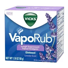 Vicks Vaporub Ungüento Lavanda Supresor De Tos 50 Grs.