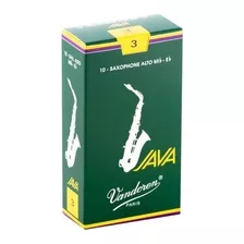 Vandoren Sr263 Alto Sax Java Reeds Strength 3 Box Of 10mus