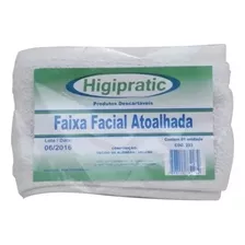 Faixa Atoalhada Para Proteção Do Cabelo - Higipratic Cor Branco