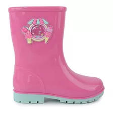 Bota Infantil Feminina World Colors Galocha Rosa - 33097