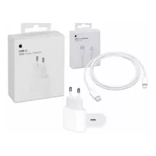 Cargador iPhone 20w + Cable Usb-c Lightning