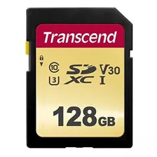 Trasciende Ts128gsdc500s 128 Gb Uhsi U3 Tarjeta De Memoria S