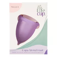 Copas Menstrual Lifecup De Silicona Médica Talla 0 Lila X 1 