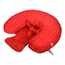 Almohadon De Amamantar Rojo - K's Kids