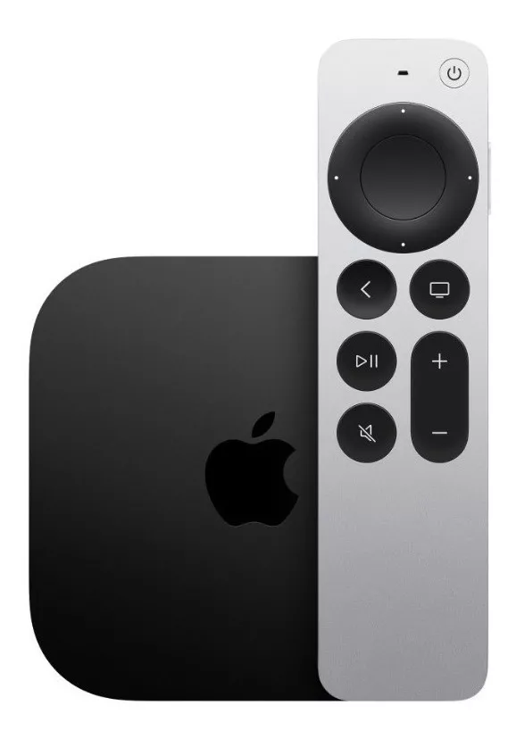  Apple Tv 4k (wifi + Ethernet) A2843 3.ª Generación 2022 Control De Voz 4k 128gb Negro