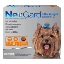 Antipulgas E Carrapatos Para Cachorros Nexgard 2 A 4kg