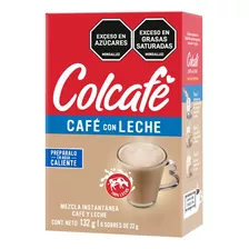 Café Con Leche Colcafé Plegadiza X 6 Unida - g a $9