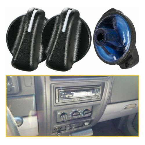3* Control Knobs Audio Radio Fits For 1999-2003 Dodge Ra Oad Foto 7