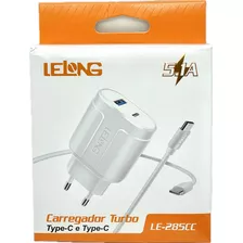 10x Carregador Smartphone Rápido 15w Type-c Barato Atacado