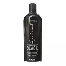 System3 Shampoo Matizante Black Apto Vegano & Curly 375cc