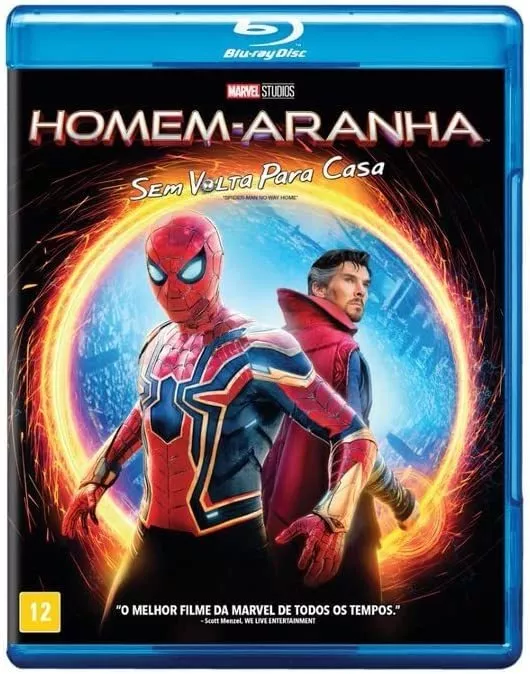 Blu-ray Homem-aranha Sem Volta Para Casa (novo)
